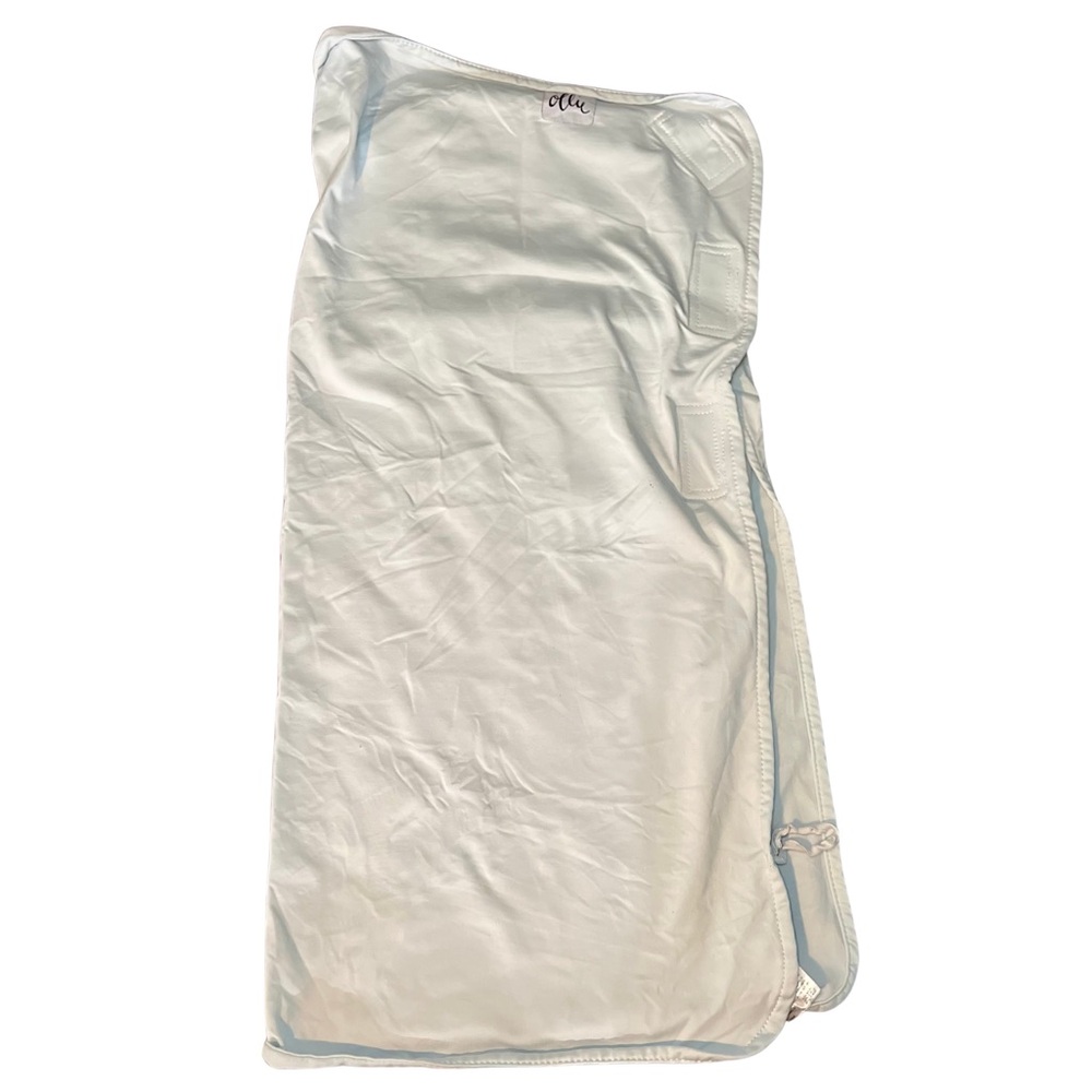 The Ollie Swaddle Smart Swaddle Light Blue Adjustable Baby Swaddle